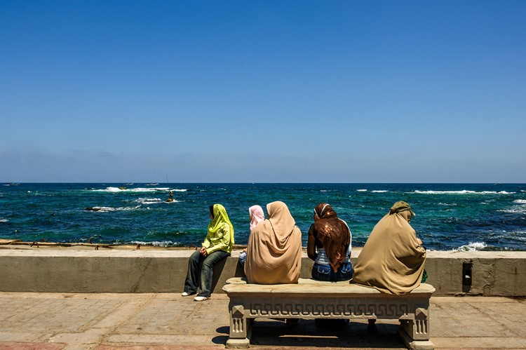 De Corniche - Alexandrië - Egypte